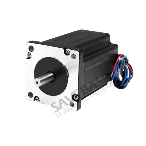 ENGMATE DIY Часть Nema 24 Шаговый Мотор с Удерживающим Моментом 417Oz In EMA242 8840S4|Шаговый