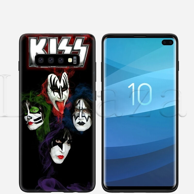 Чехол Lavaza Kiss рок-группы для Galaxy S6 S7 Edge S8 S9 S10e Plus A3 A5 A6 A7 A8 A9 J6 Note 8 9 2018 | Мобильные