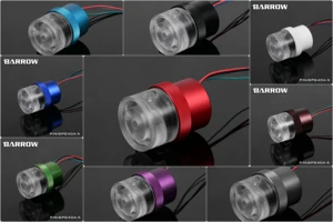 Водяной насос Barrow SPG40A-X с высоким потоком, ШИМ, с радиатором, 18 Вт, 1260L