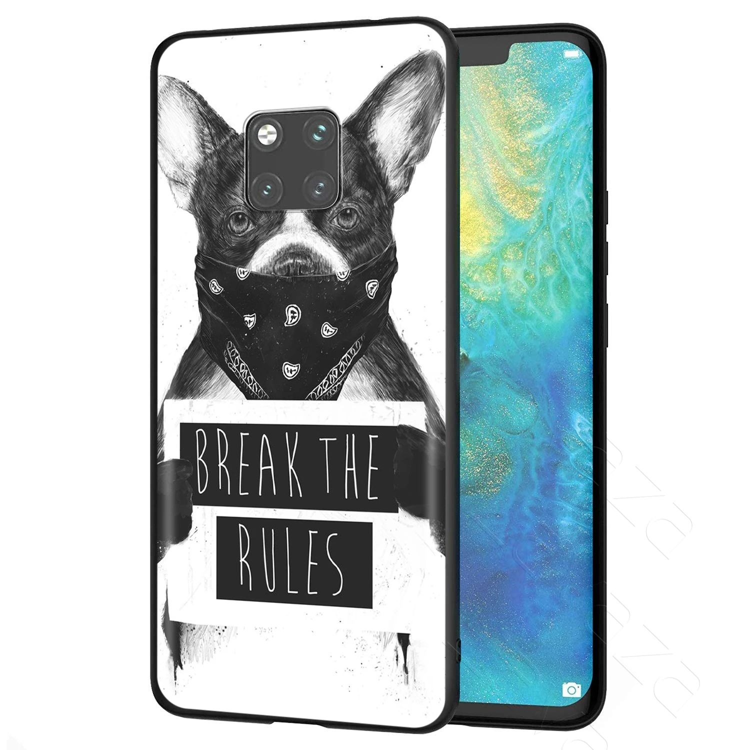 Lavaza Pit Bull Lovely Pet Dog Pitbull Case for Huawei Mate Y7 Y9 P8 P9 P10 P20 P30 P40 Max Lite Pro P Smart Mini |