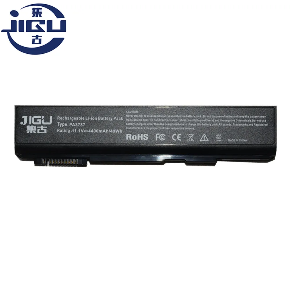 Аккумулятор JIGU для ноутбука Toshiba PA3788U-1BRS PA3786U-1BRS PA3787U-1BRS PABAS221 PABAS223 PABAS222 Tecra A11 M11 S11 6