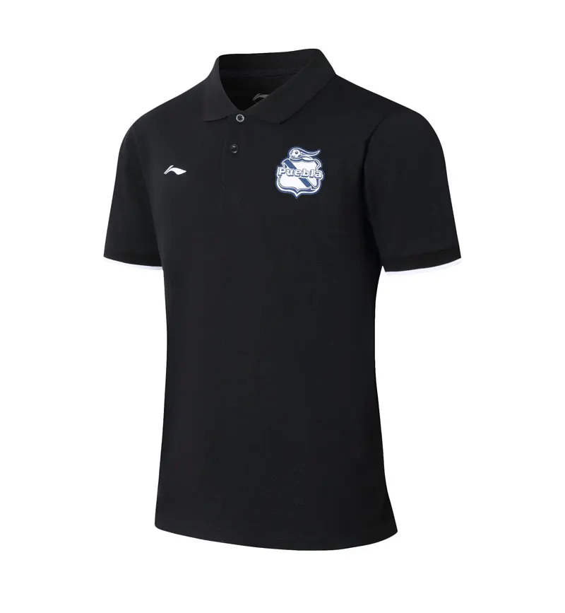 Li-Ning, Мужская Клубная рубашка-поло, повседневная, дышащая, комфортная подкладка, спортивные футболки, топы, APLM133 MTP500