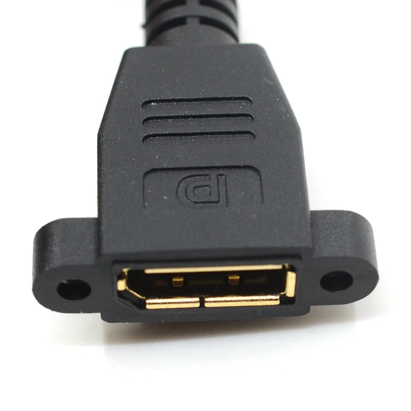 Удлинительный кабель со штекером DP вверх и вниз влево вправо угол 90 градусов в