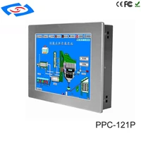 2018 new version 12 1 embedded touch screen all in one pc industrial panel pc support embedded mounted vesa rack mounted tablet