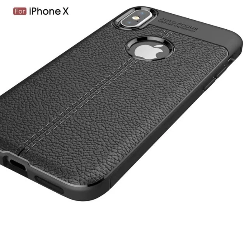 10x iCasiber чехол для телефона iPhone 8 7 6 6s Plus мягкий силиконовый из искусственной кожи с