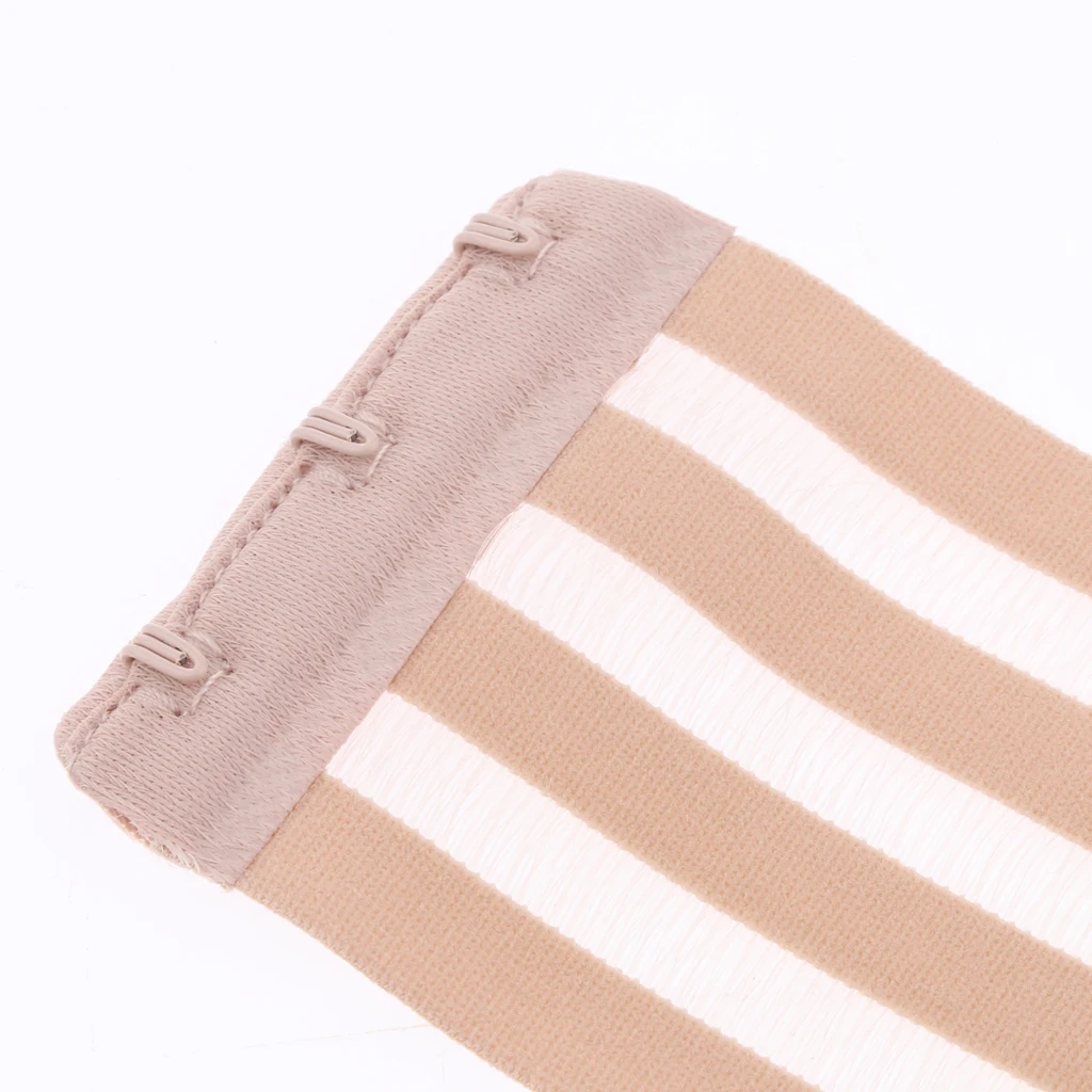 Woman Bra Extenders 3 Hooks Ladies Bra Extension Strap Hollow Out Lengthen Strapless Bra Accessories