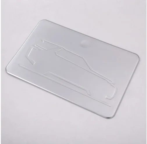 ABS chrome For Land Rove Discovery 5 2017 Rear handrail box storage panel Trim Sticker | Автомобили и мотоциклы