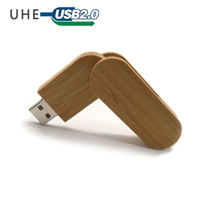Usb флеш накопитель с реальной емкостью 100% 4 ГБ 8 16 32 64 деревянный портативный