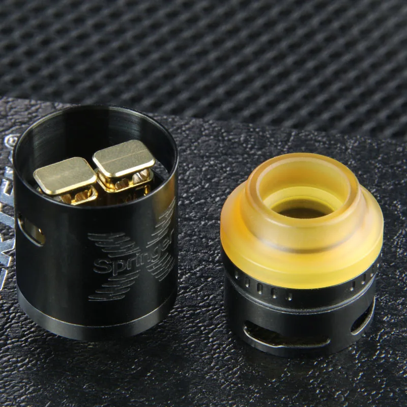 Оригинальный распылитель Tigertek Springer X RDA 24 мм 510 резьба Ремонтопригодный атомайзер