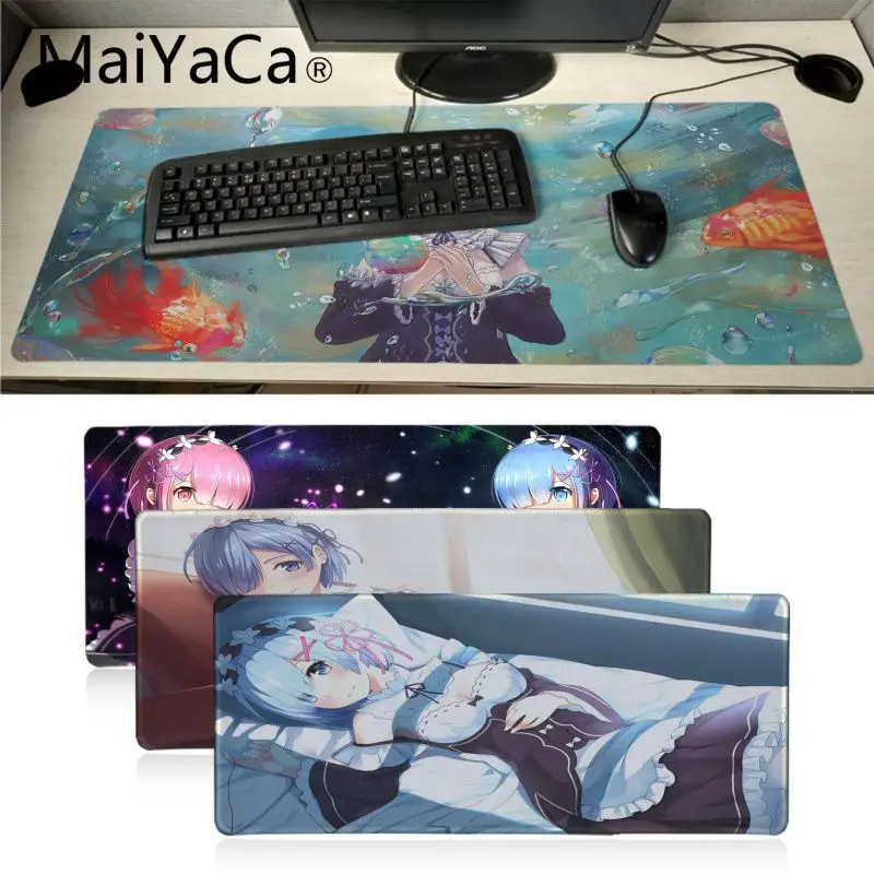 

Коврик для мыши Maiyaca Rem Re Zero, резиновый, противоскользящий, для девочек