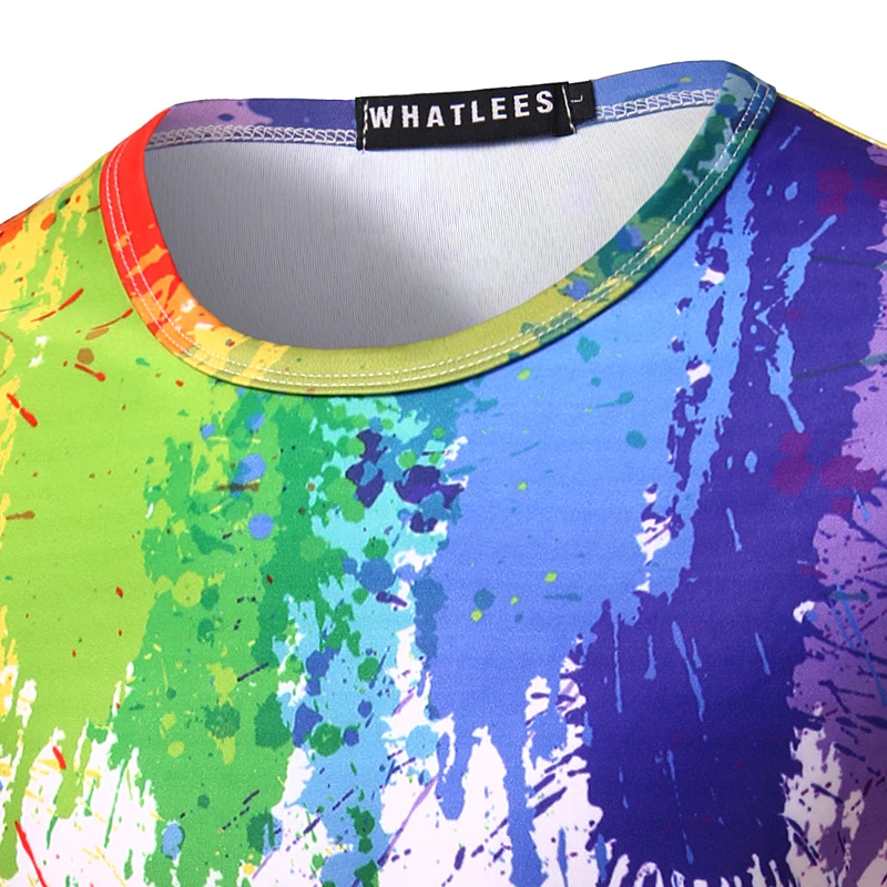 Мужская Модная креативная футболка с 3d-изображением животных принтом