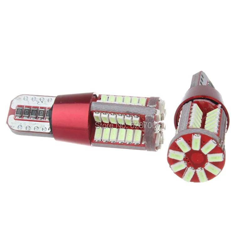 2X автомобильный светильник Cource ошибок T10 T15 W5W W16W Canbus 57 SMD 194 57SMD 57LED лампы для фар
