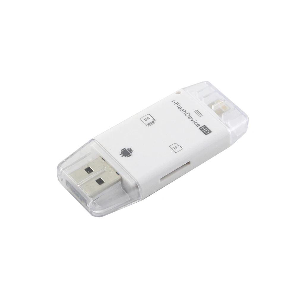 3 в 1 для iflash накопитель USB Micro SD SDHC TF Card Reader Писатель Для iPhone 5/5S/ 6/6 Plus/Ipad/Itouch и
