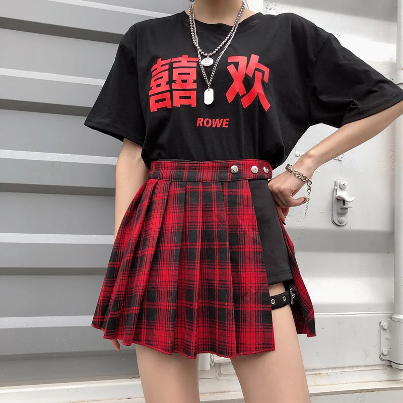 Юбка шорты Женская плиссированная с высокой талией модная Милая пикантная