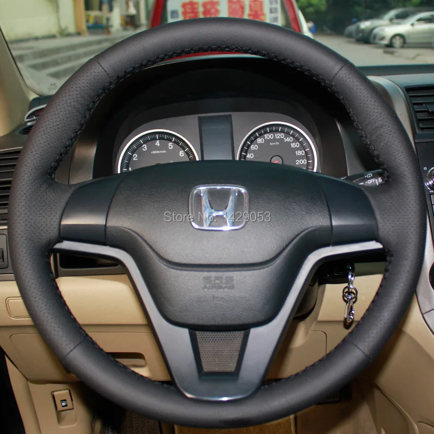 Case for Honda CRV 2007-2011 Steering wheel covers Car styling DIY genuine leather Anti-slip breathable | Автомобили и мотоциклы