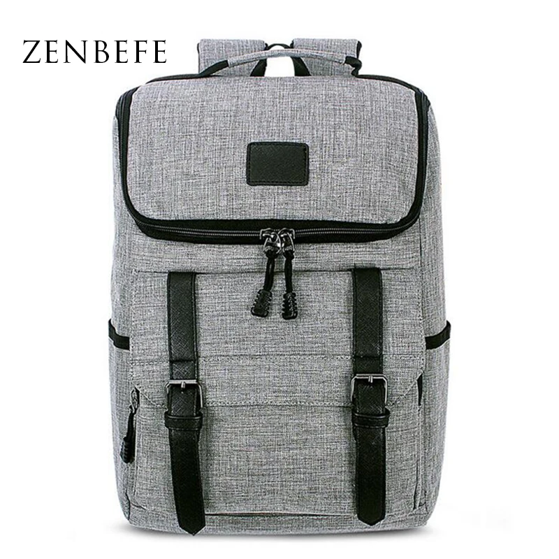 ZENBEFE легкий дорожный рюкзак льняной школьная сумка для ноутбука школы рабочая