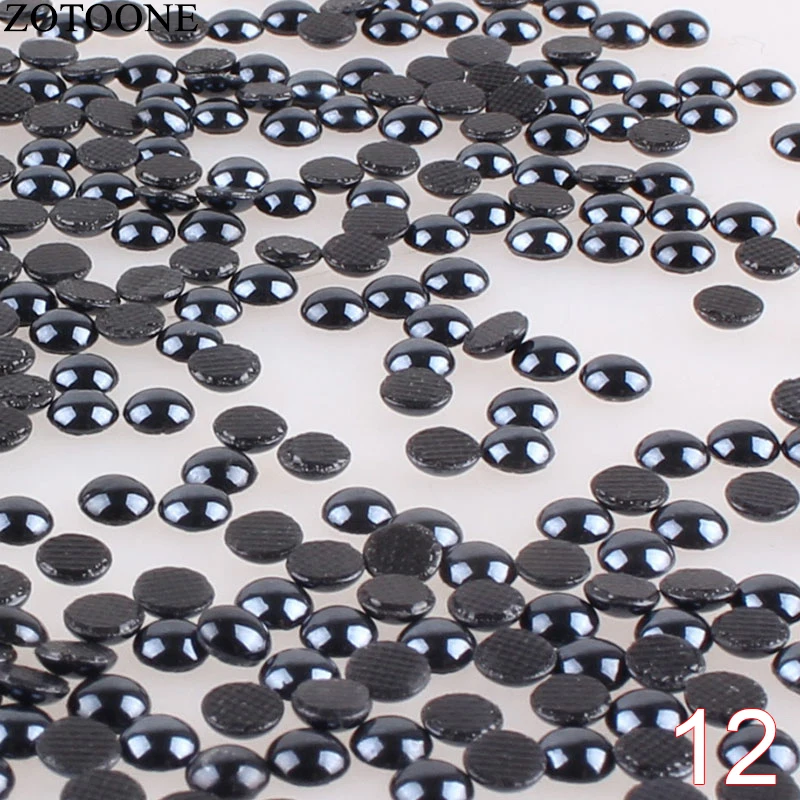 ZOTOONE SS16 Стразы для одежды свадьбы следы Сделай Сам керамика жемчужные стразы