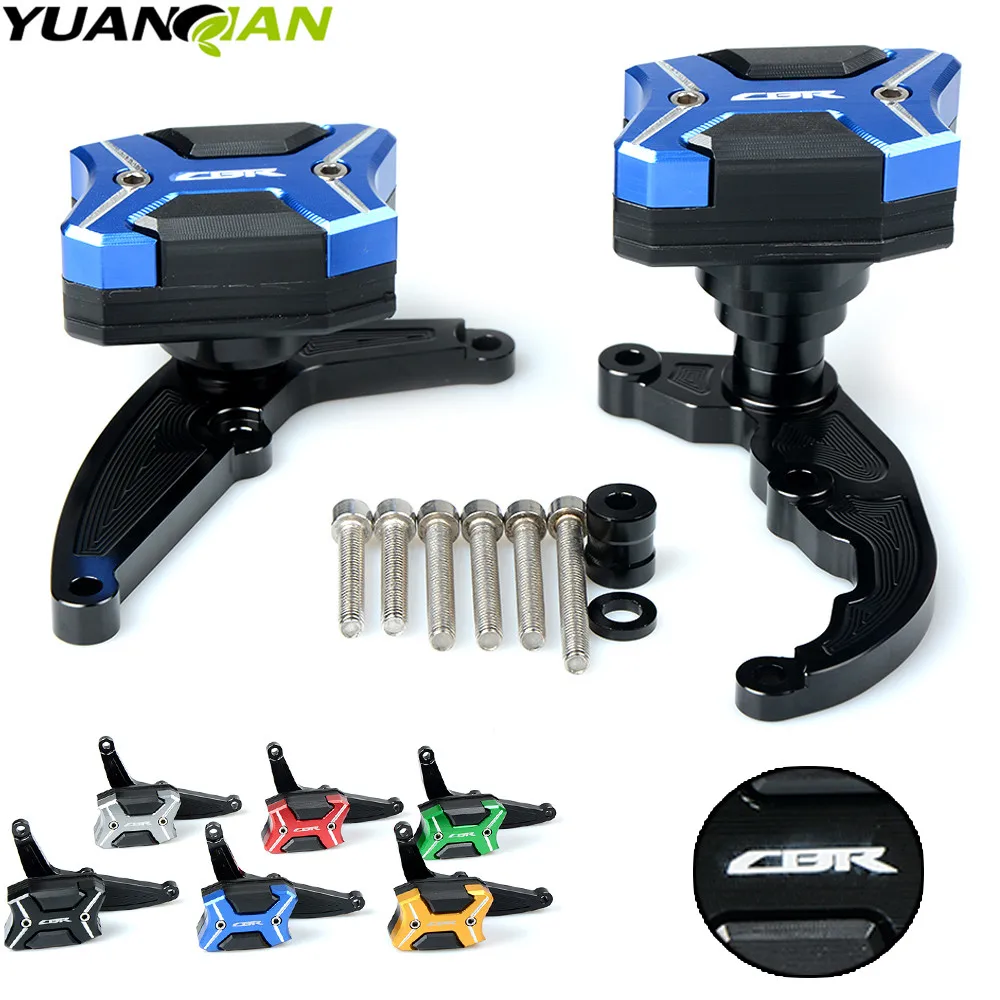 Для Honda CBR600RR CNC защитная рамка ползунка защита для CBR 600 RR F5 2007 2008 07 08|Защита от