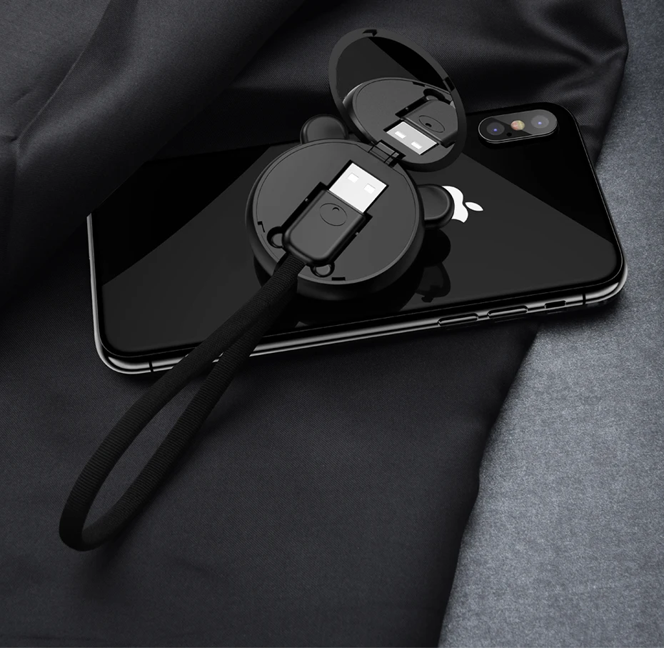 Oatsbasf Usb кабель для IPhone X XS XR 8 7 6s plus 5 5S Se IPad Air 2 4 зарядный кабель зарядное устройство для мобильного телефона с зеркалом
