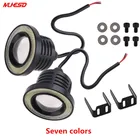 Противотуманные фары, универсальные, 2 шт., 30 Вт, COB, ангельские глазки, дневные ходовые огни, 64 мм76 мм89 мм, Автомобильные противотуманные фары s для BMW, Benz