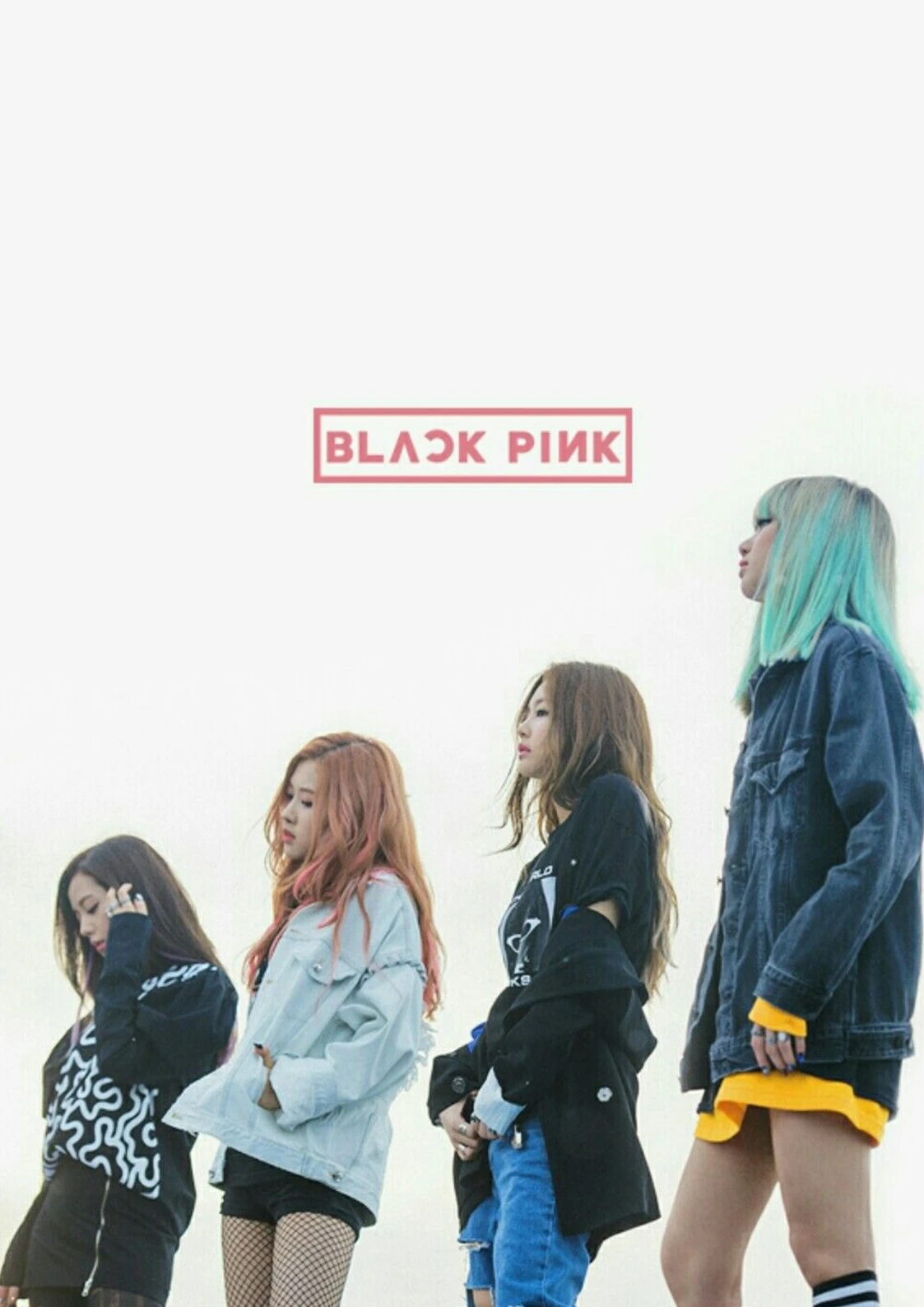 S003 K-pop черный розовый плакаты хорошее качество живопись с покрытием плакат белая бумага на стену для дома и бара Декор - Цвет: S003