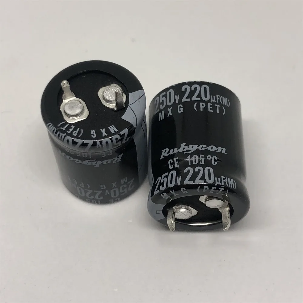 

Новый и оригинальный Стандартный Rubycon 250V220UF 20X25MM 220 мкФ 250V MXGSeries, сделано в Японии