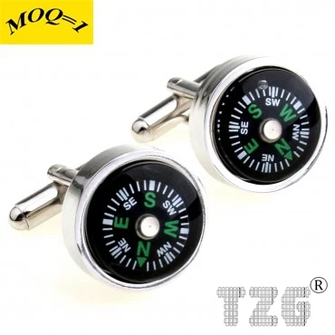 Запонка с компасом 1 пара бесплатная доставка рекламная акция|cufflinks uk|promotion