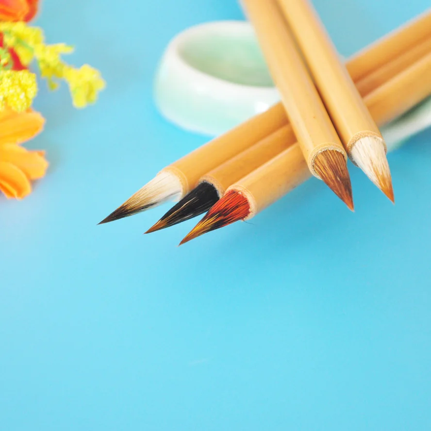 Набор кистей для рисования китайской каллиграфии 5 шт.|brush pen|brush painting supplieschinese brush