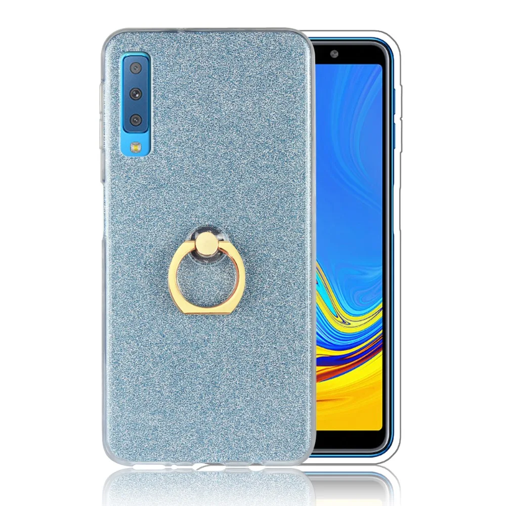 HENGDASHENG чехол для телефона Samsung Galaxy A7 2018/A750 анти-осень палец кольцо мобильный