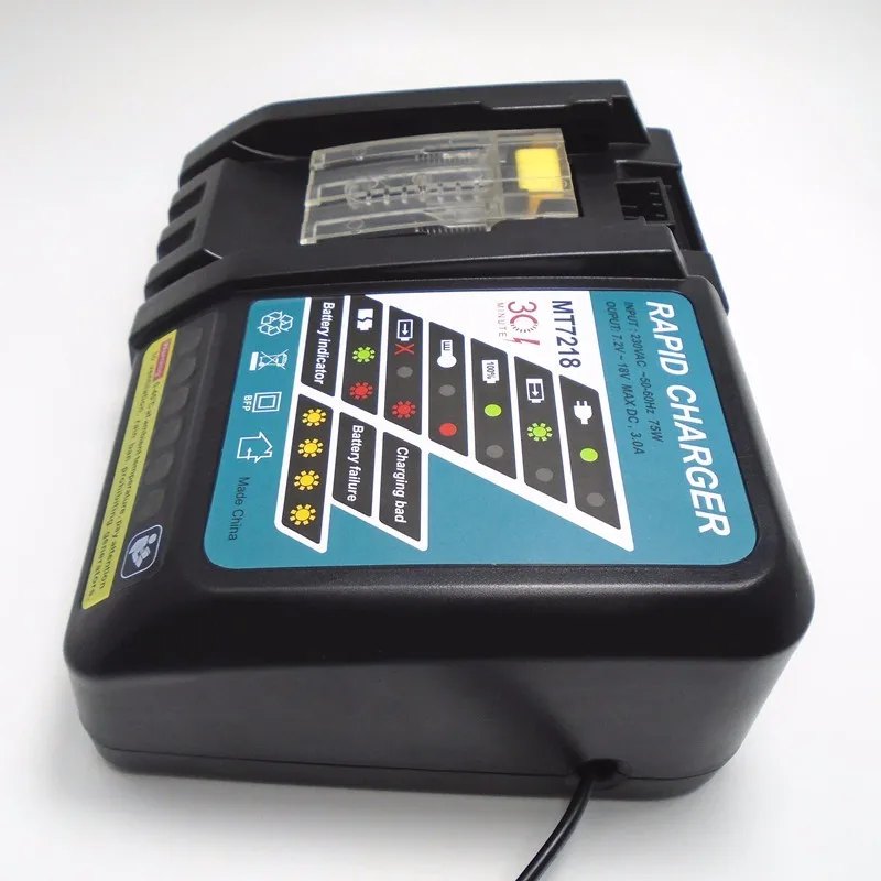 Высококачественный 3 шт. Совершенно новый литий-ионный аккумулятор 3000 мАч 18 вольт