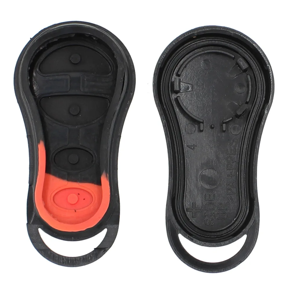 4 кнопки Автомобильный ключ замена корпуса дистанционного брелока чехол для Dodge