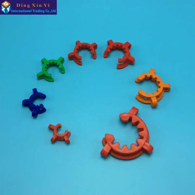 10pcs/lot 19# Lab Plastic Clip/Plastic Ground Joint Clip/ Clamp Standard Taper Joints Spherical Interface Clip | Канцтовары для