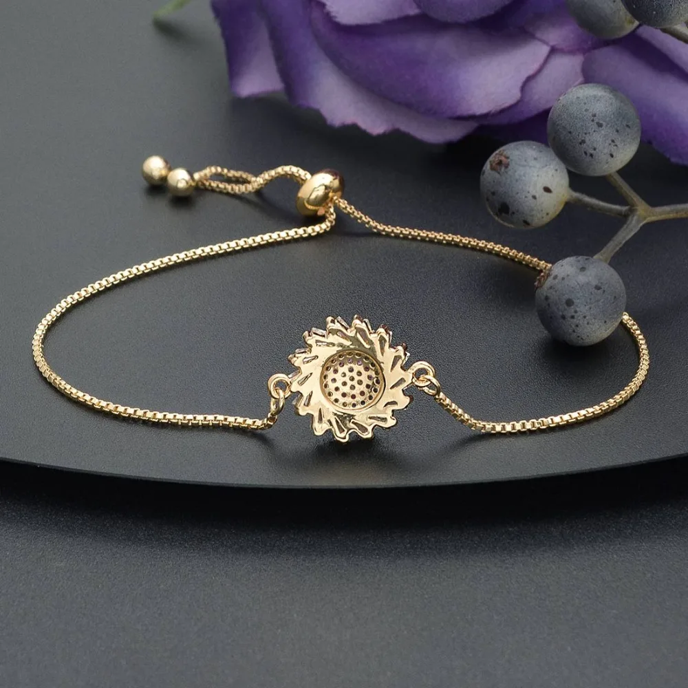 Женские свадебные браслеты ModemAngel Роскошные из суперфианита в цветочек украшения