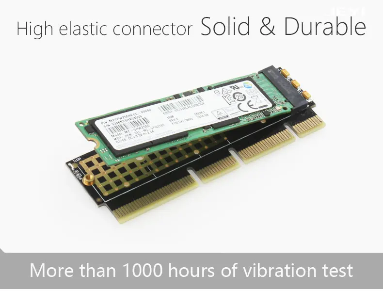 JEYI MX16-1U M.2 NVMe SSD NGFF для PCI-E 3,0X4X8X16 адаптер M ключ интерфейсная карта Suppor PCI Express 2280 Размер m.2 полная скорость