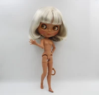 free shipping big discount rbl 514j bjd diy nude blyth doll birthday gift for girl 4 colour big eye with beautiful hair cute toy