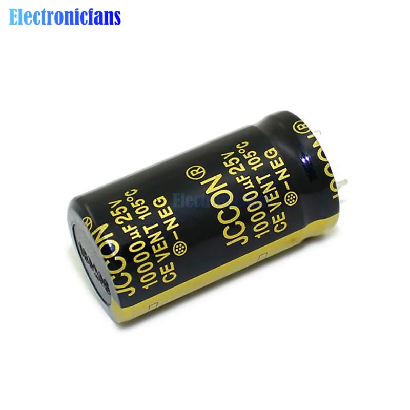 Diymore 25V 10000uF 22X40mm алюминиевый электролитический конденсатор высокой частоты с