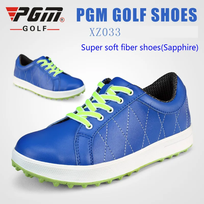 

2019 Counter genuine PGM ladies golf shoes sports shoes women no spikes breathable waterproof for female boots