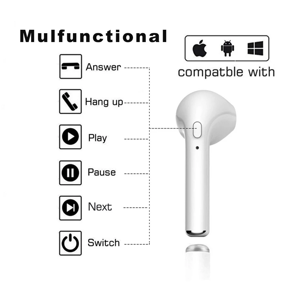 I11 TWS Bluetooth 5 0 гарнитура беспроводные мини наушники стерео звуковой эффект для