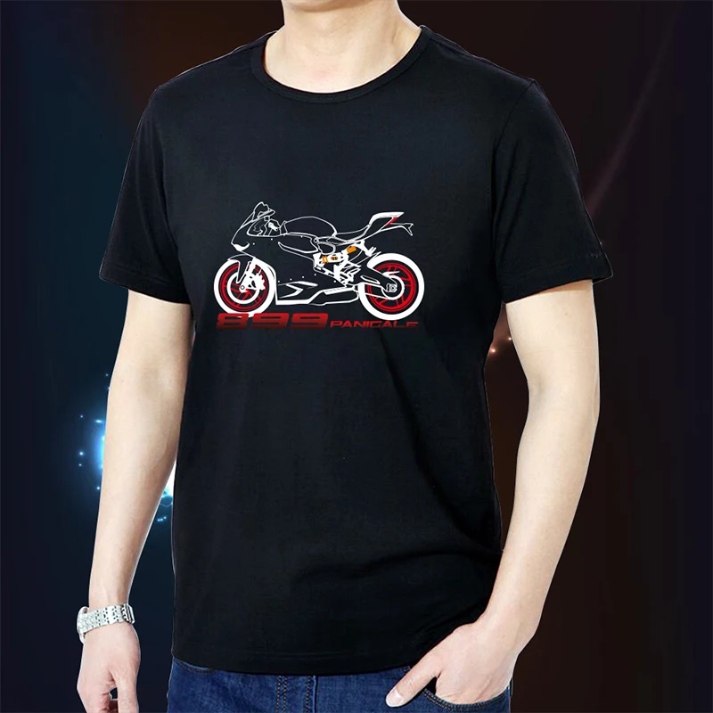 

KODASKIN Motorcycle tshirt Tee Shirts Men Tops & Tees T-shirt for Ducati Motorbike Panigale 899