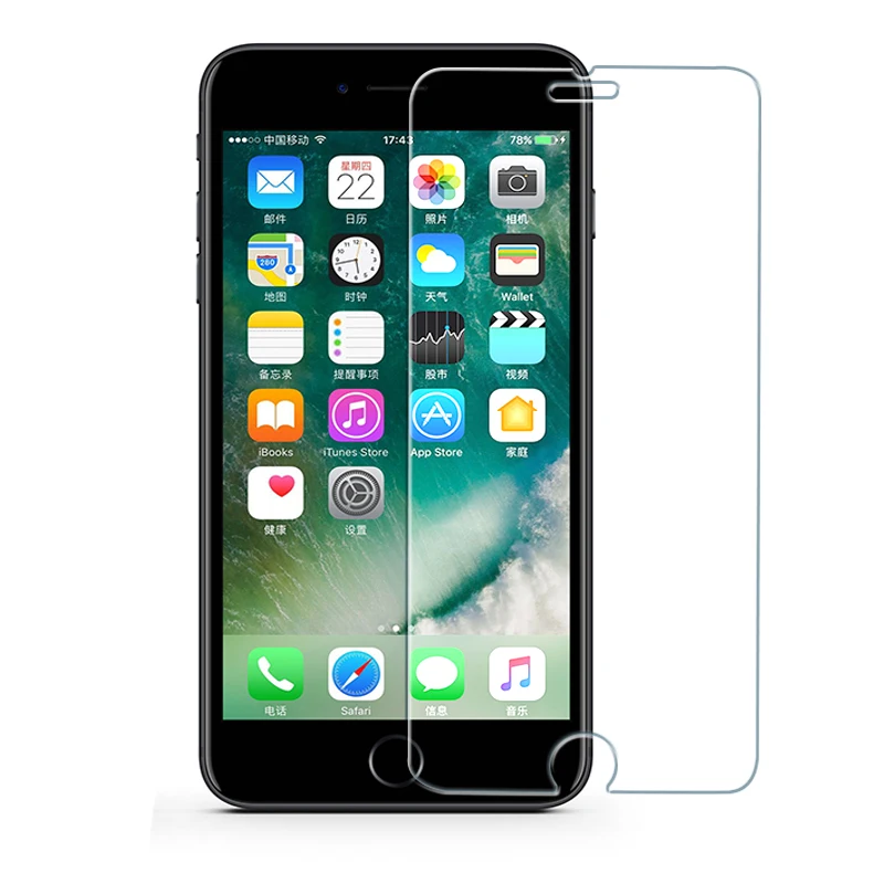 

High Quality Tempered Glass For iPhone 6 6s 7 8 Plus X XS XR Max 10 11 12 Mini Pro Max Glass Screen Protector For iPhone Glass