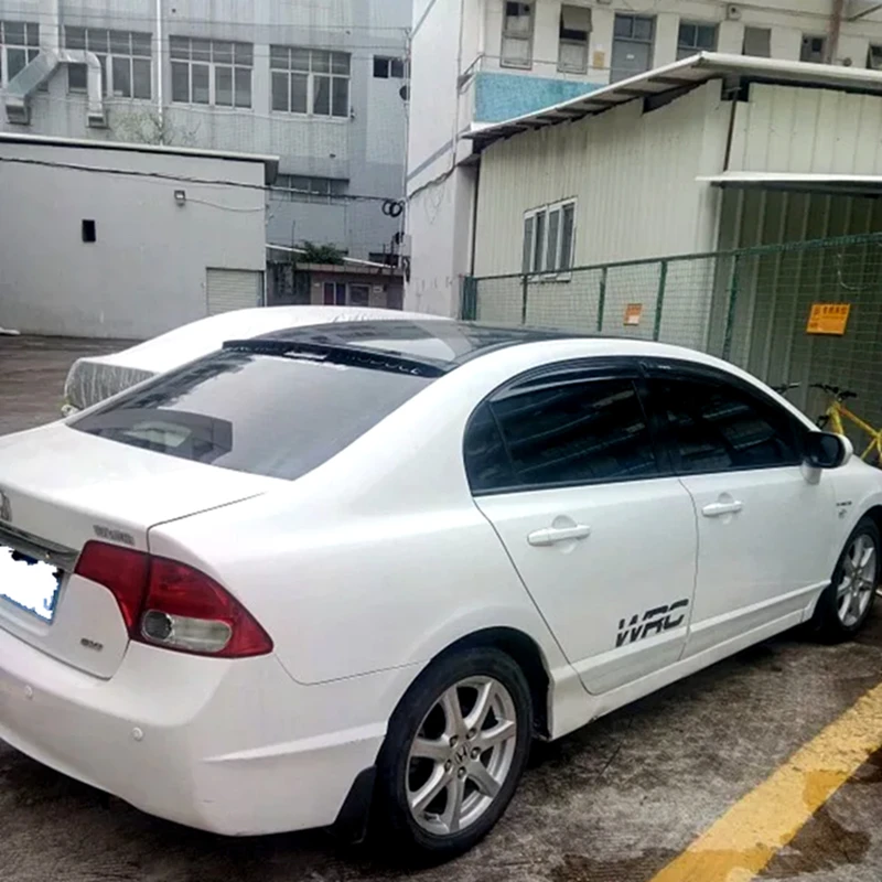 Для Honda Civic 2006 2007 2008 2009 2010 2011 спойлер Высокое качество abs пластик задний украшение в виде хвостового крыла