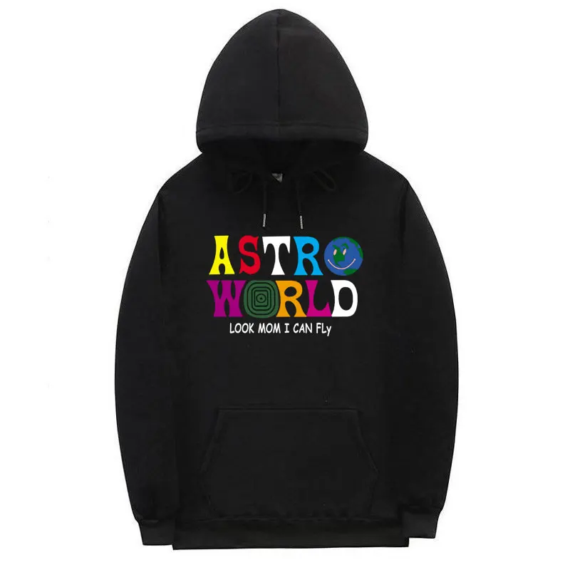 Толстовка с надписью ASTROWORLD для мужчин и женщин несколько стилей уличная одежда