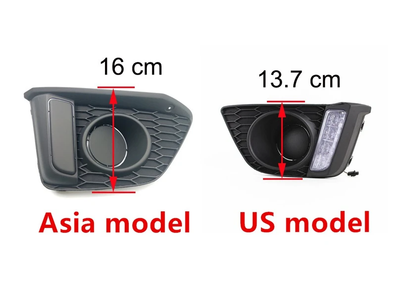 Автомобильная проблесковая туман светильник для Honda jazz fit 2014 2015 2016 бампер s фары