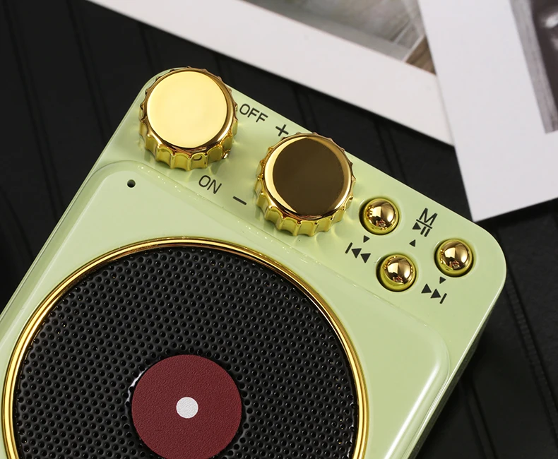 Nasin T10 Мини Bluetooth мини-динамик с Hillbilly кошачий стиль fm-радио стерео Hifi звуковая коробка Громкая связь для xiaomi iphone