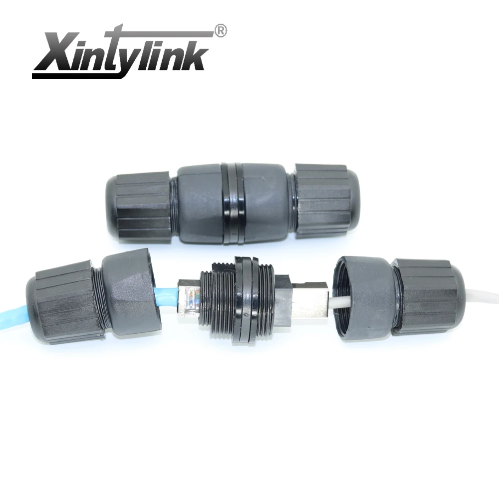 Водонепроницаемый разъем xintylink RJ45 неэкранированный utp cat6 M25 гнездовой