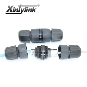 Водонепроницаемый разъем xintylink RJ45, неэкранированный utp cat6 разъем M25, гнездовой экранированный stp ethernet-кабель cat5e cat 6 ip67 разъем