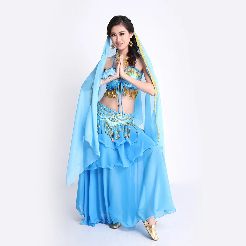 Женский костюм для танца живота набор костюма | Тематическая одежда и униформа