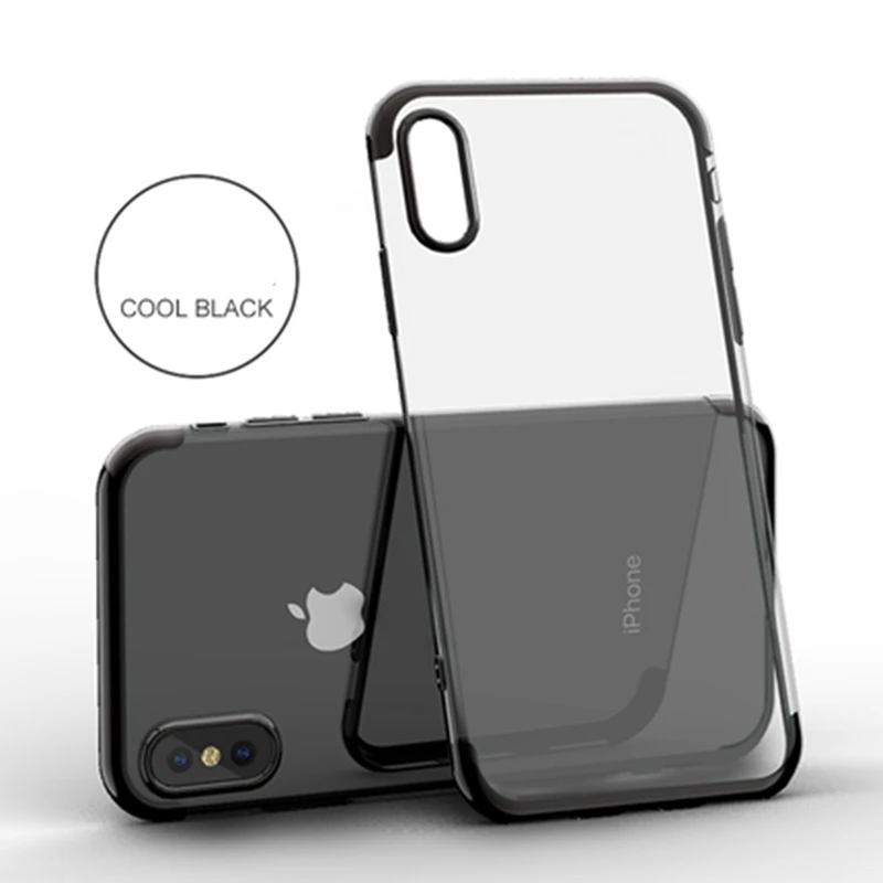 Colorful silcone Soft Phone case For iPhone 6 6s 7 8 Plus X XR XS Max 5 5S SE King Queen conque fundas Case |