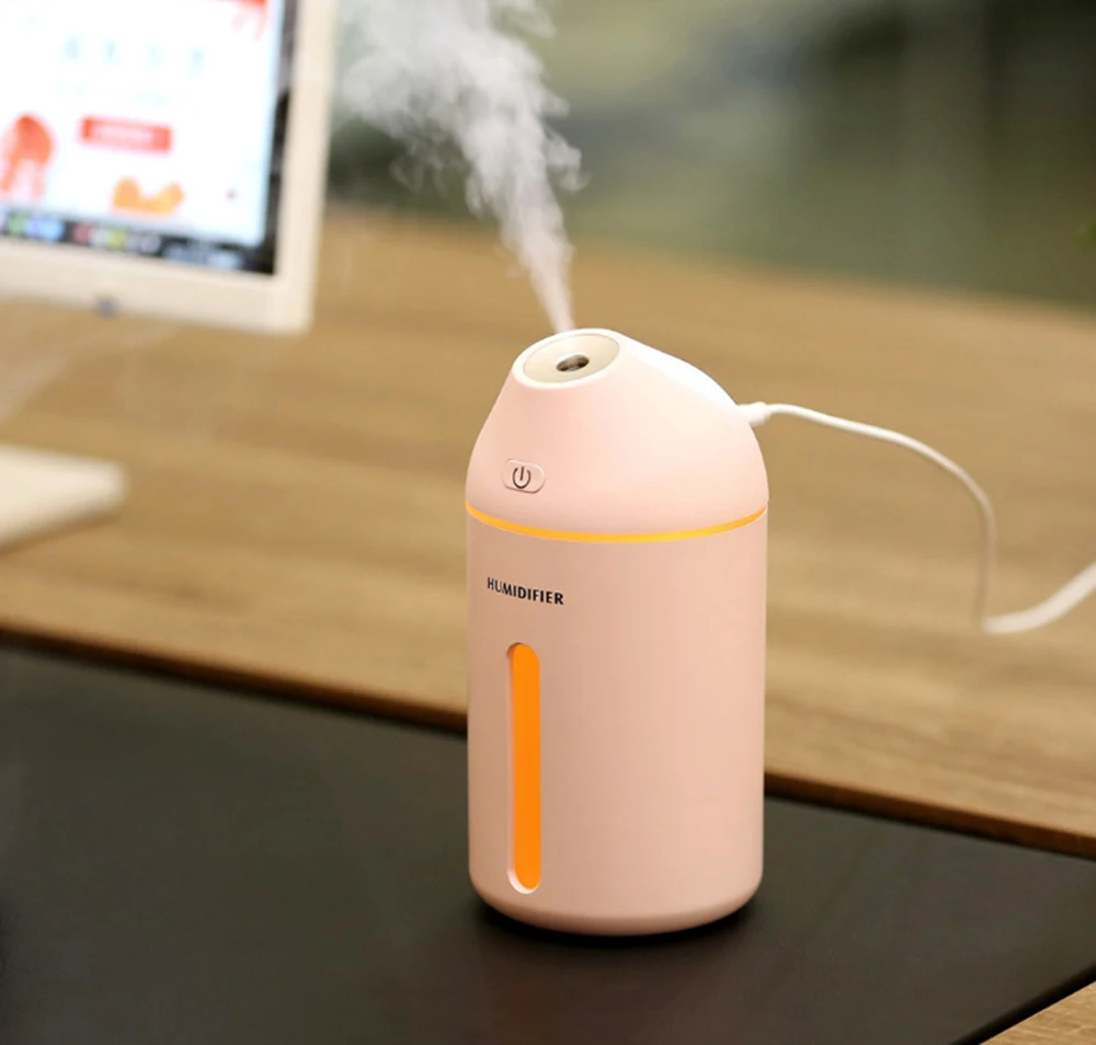 320ML Ultrasonic Aromatherapy Essential Oil Aroma Diffuser Cool Mist Humidifier Car With LED Lights Air USB | Бытовая техника