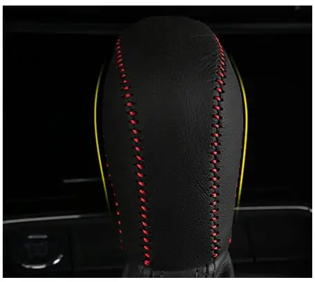 Рычаг переключения передач для VW Jetta MK6 MK7 Magotan Polo Passat B6 B7 Touaregu Tiguan Scooby Doo Beetle Golf MK6 7 - Название цвета: Серый